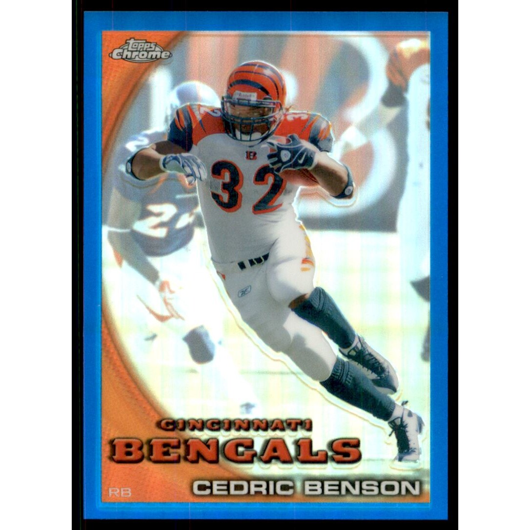 2010 Topps Chrome Blue Refractors #C181 Cedric Benson