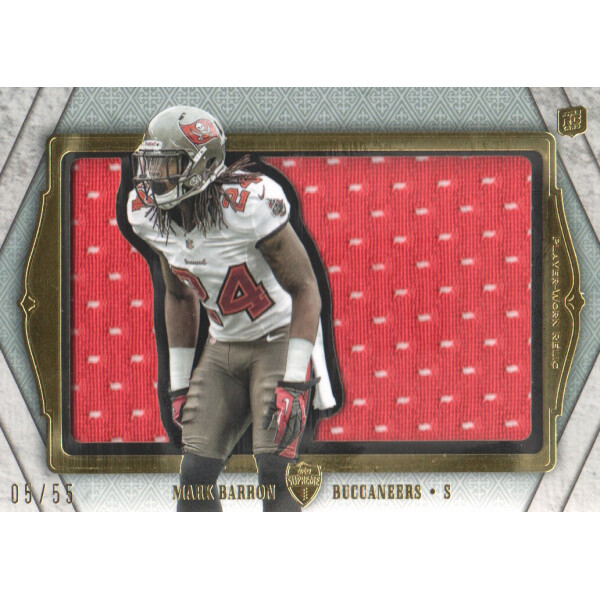2012 Topps Supreme Rookie Relic Die Cuts #SRDCMB Mark Barron