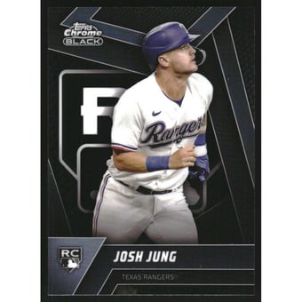 2023 Topps Chrome Black Rookie Design Variations #63 Josh Jung