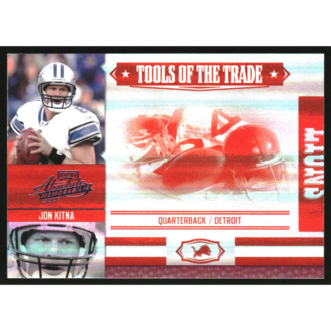 2007 Absolute Memorabilia Tools of the Trade Red Spectrum #82 Jon Kitna