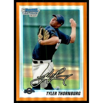 2010 Bowman Chrome Draft Prospects Orange Refractors #BDPP10 Tyler Thornburg