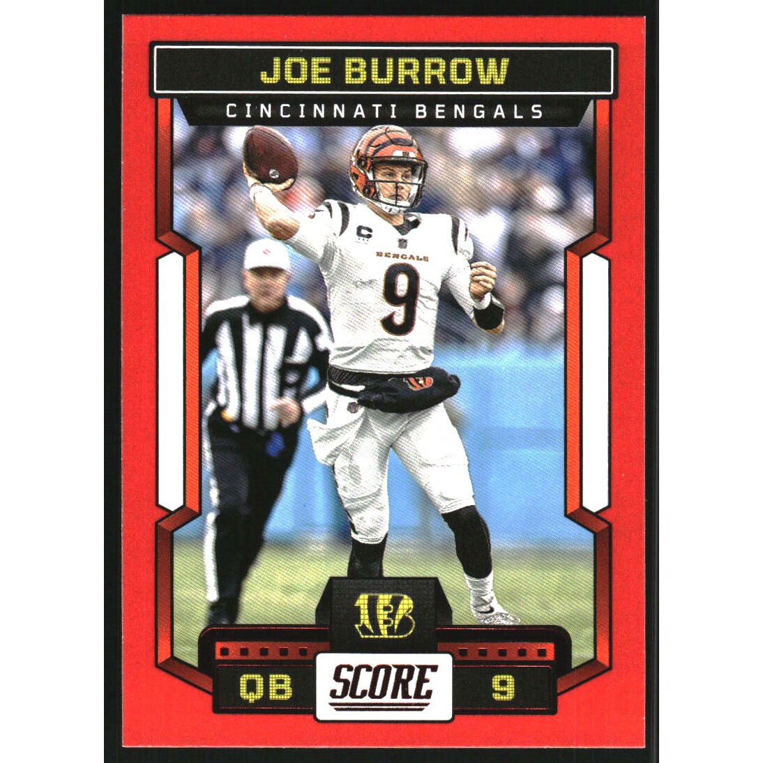 2023 Score Red #196 Joe Burrow