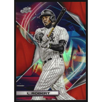 2022 Topps Cosmic Chrome Orange Galactic Refractors #12 Luis Robert
