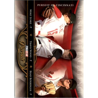 2010 TRISTAR Pursuit Gold #78 Mike Leake/Travis Wood/Brad Boxberger