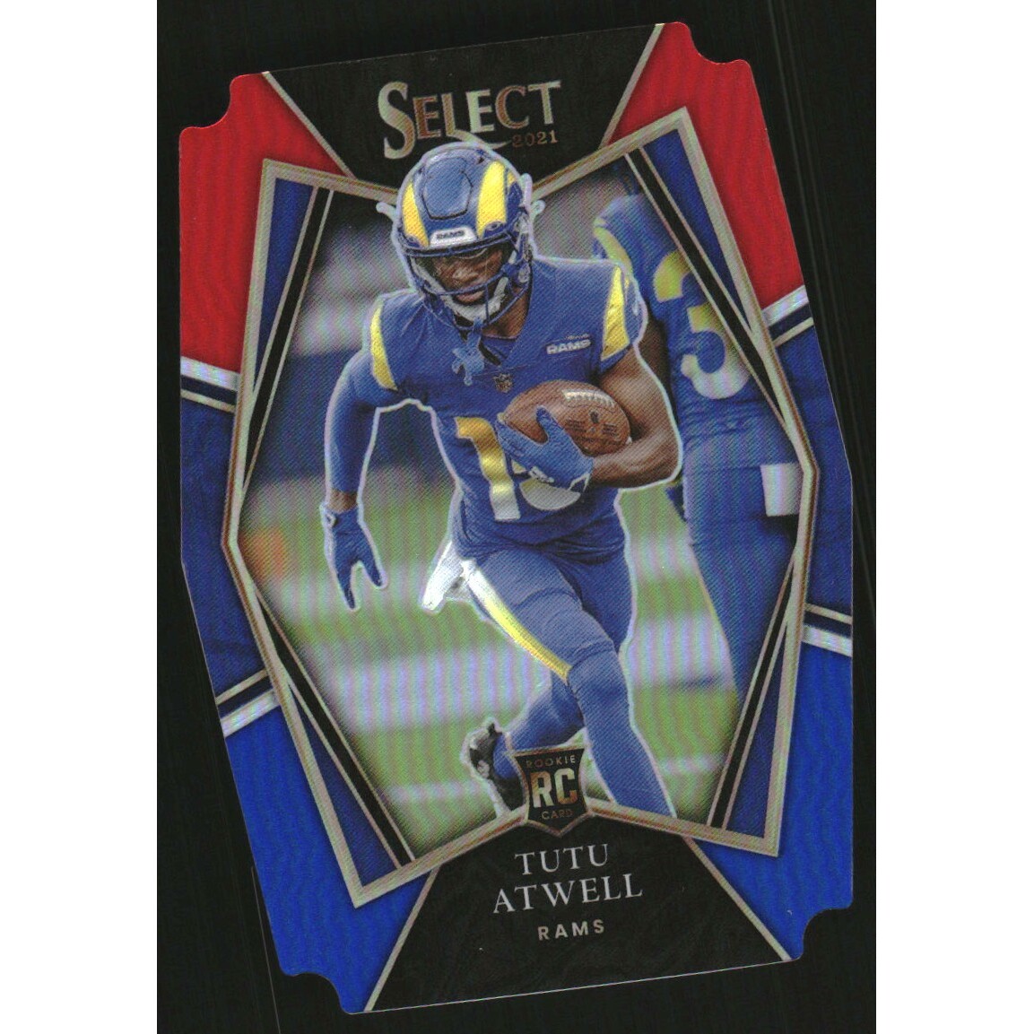 2021 Select Prizm Red and Blue Die Cut #161 Tutu Atwell
