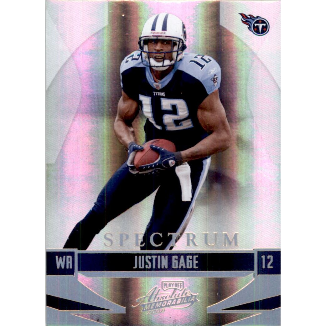 2008 Absolute Memorabilia Spectrum Gold #144 Justin Gage