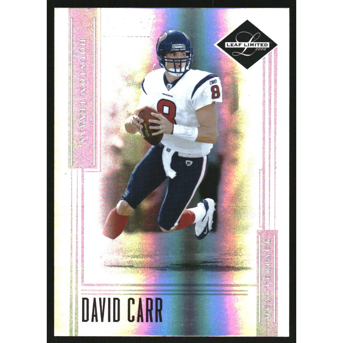 2006 Leaf Limited Silver Spotlight #112 David Carr