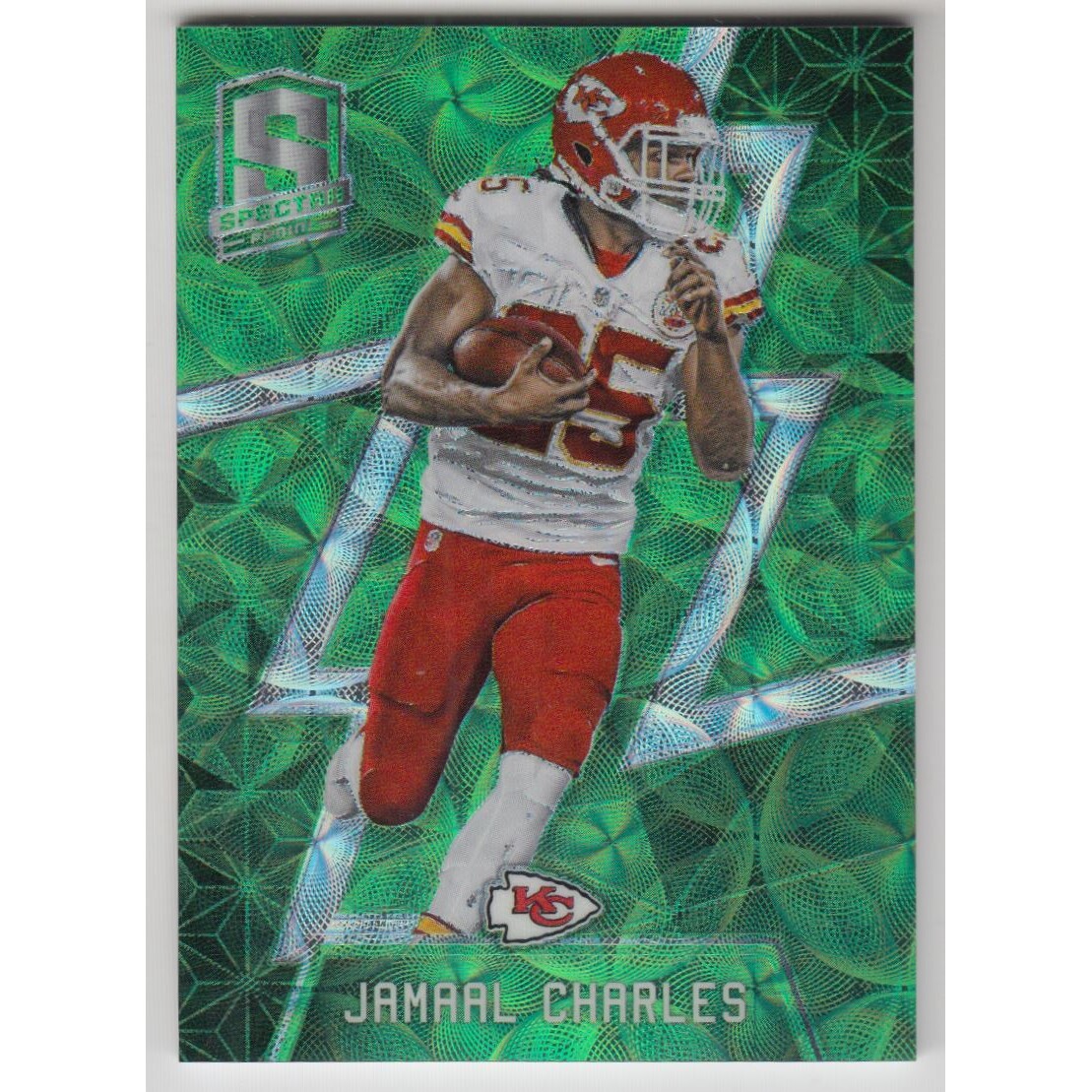 2016 Panini Spectra Neon Green #4 Jamaal Charles