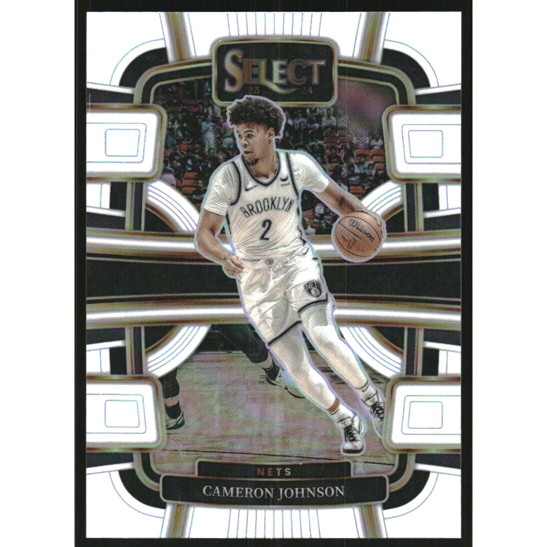 2023-24 Select Prizms White #12 Cameron Johnson