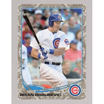 2013 Topps Update Camo #US198 Brian Bogusevic. rookie card picture