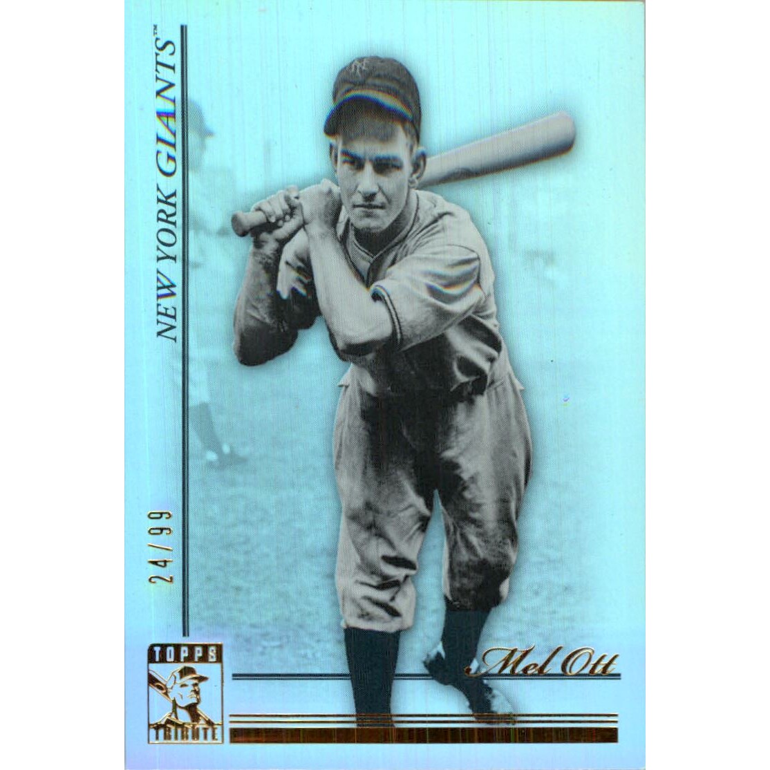 2010 Topps Tribute Black and White #10 Mel Ott. rookie card picture