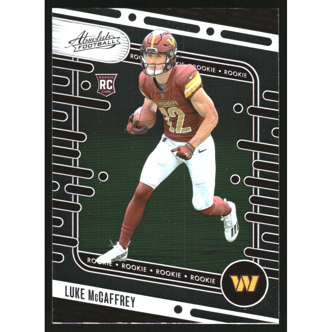 2024 Absolute #176 Luke McCaffrey RC