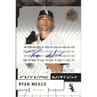 2004 SP Authentic Future Watch Autograph 195 #127 Ryan Meaux FW