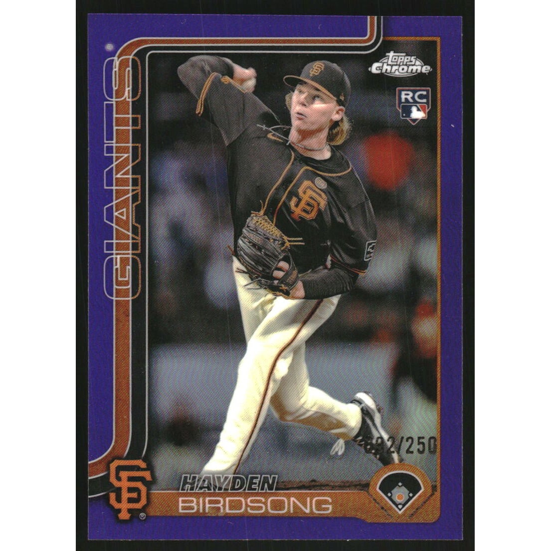 2025 Topps Chrome Purple Refractors #138 Hayden Birdsong