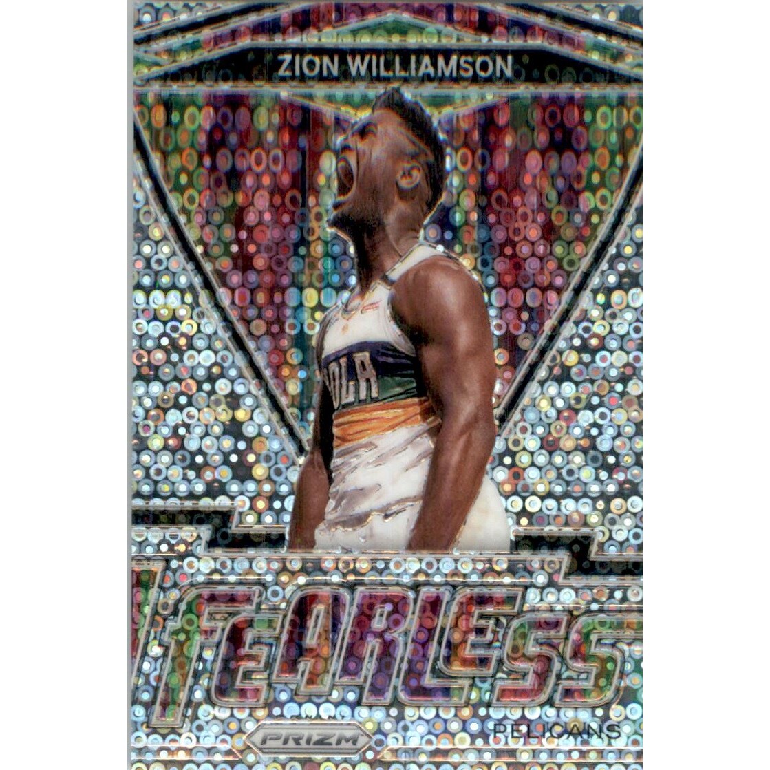 2020-21 Panini Prizm Fearless Fast Break #7 Zion Williamson