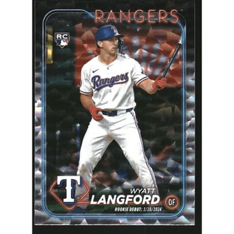 2024 Topps Update Silver Crackle Foil #US341 Wyatt Langford
