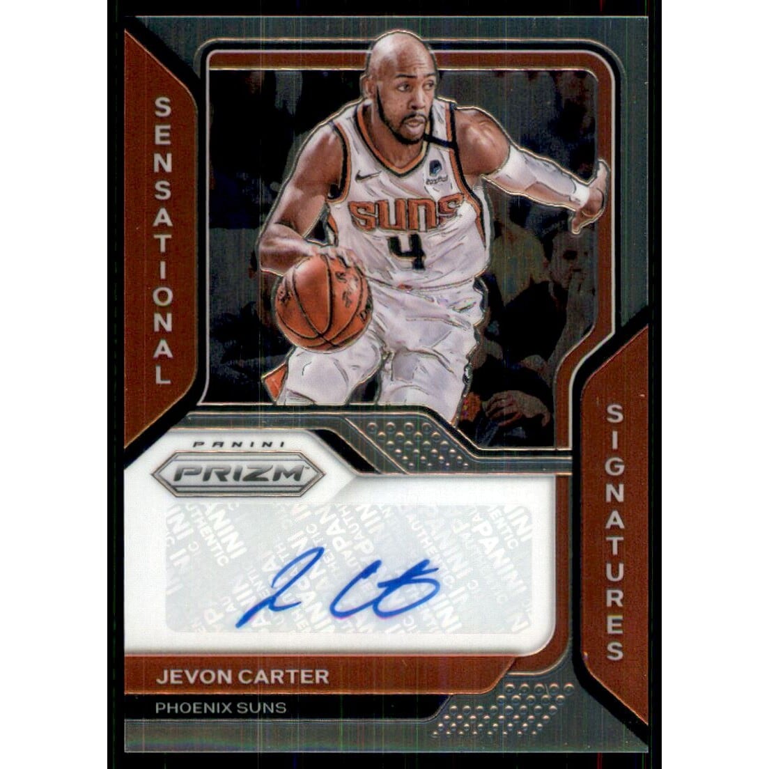 2020-21 Panini Prizm Sensational Signatures #22 Jevon Carter. rookie card picture