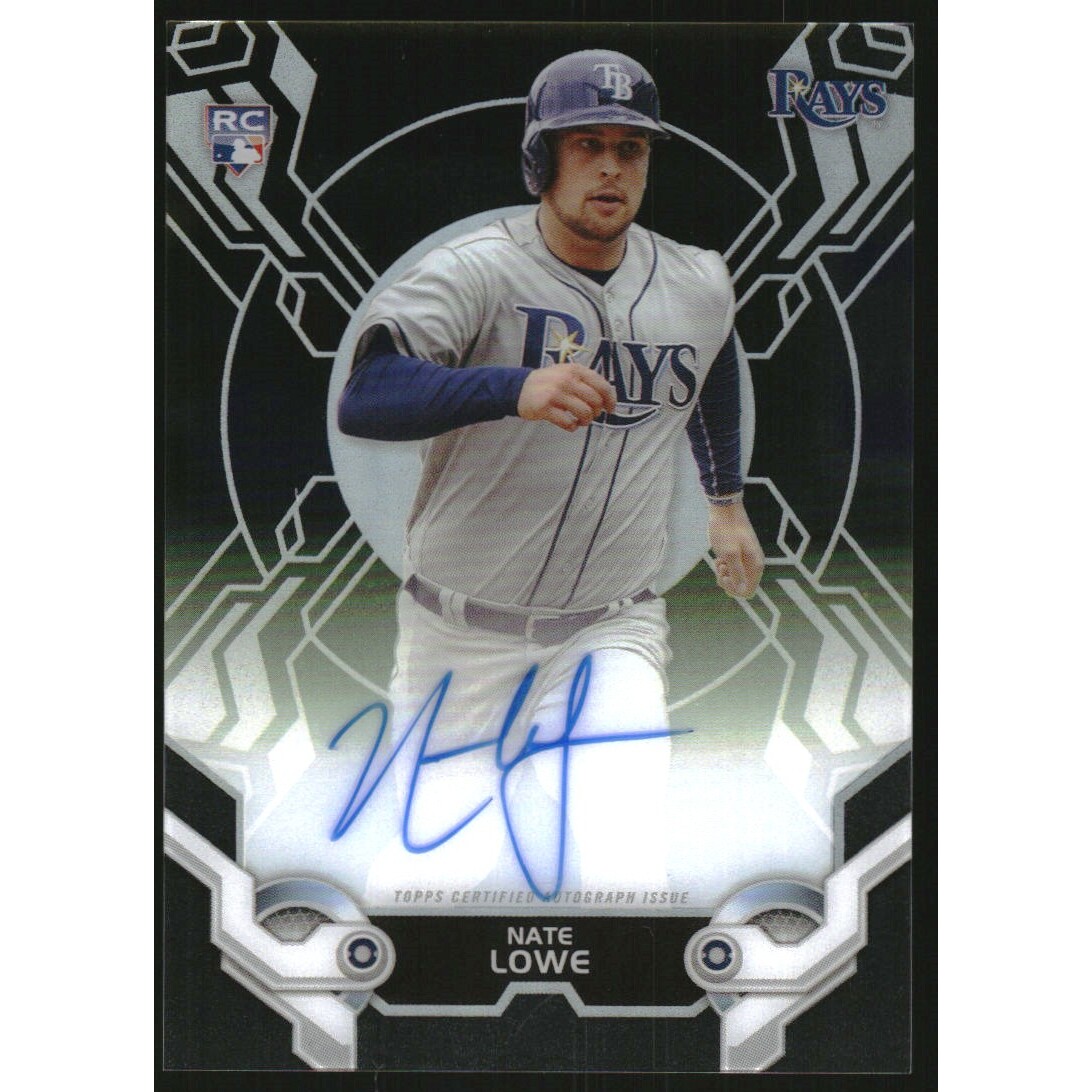 2019 Topps High Tek Autographs #HTANL Nate Lowe EXCH. rookie card picture