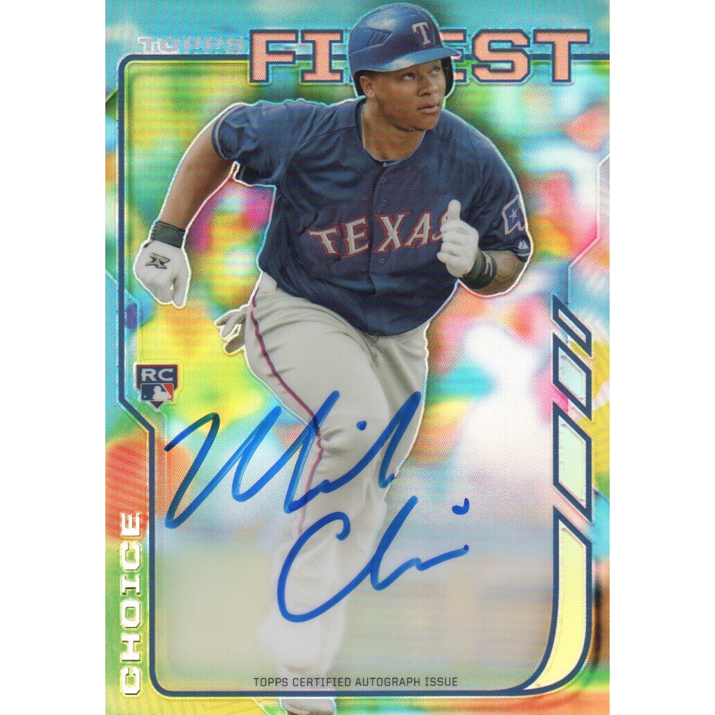 2014 Finest Rookie Autographs Refractors #RAMC Michael Choice