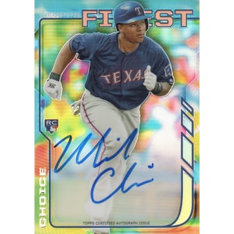 2014 Finest Rookie Autographs Refractors #RAMC Michael Choice
