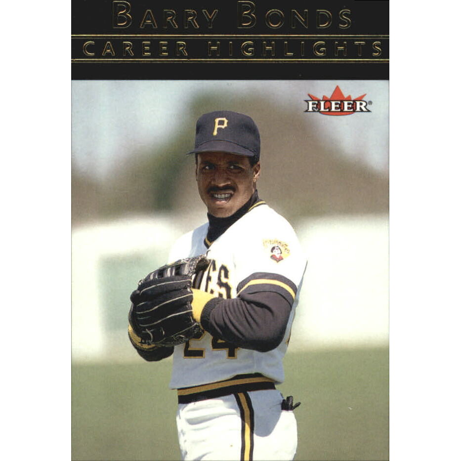2002 Fleer Barry Bonds Career Highlights #8 Barry Bonds 2002 Fleer Barry Bonds Career Highlights #8 Barry Bonds