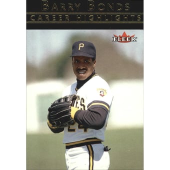 2002 Fleer Barry Bonds Career Highlights #8 Barry Bonds