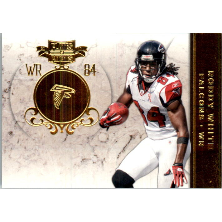 2011 Panini Plates and Patches Gold #84 Roddy White