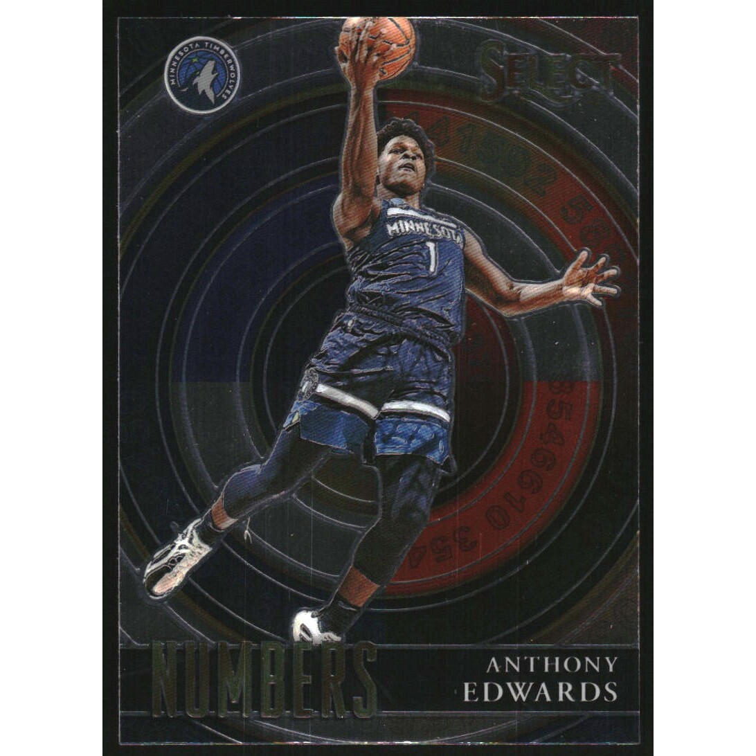 2020-21 Select Numbers #15 Anthony Edwards