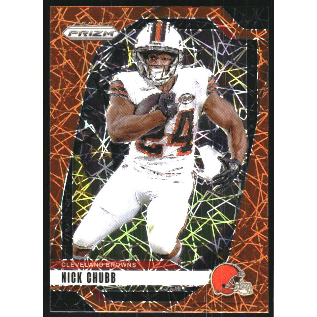 2024 Panini Prizm Prizms Lazer #65 Nick Chubb