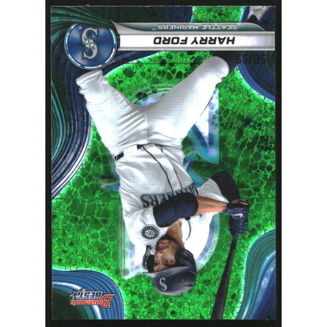 2024 Bowman's Best Top Prospects Green Mini-Diamond Refractors #TP23 Harry Ford