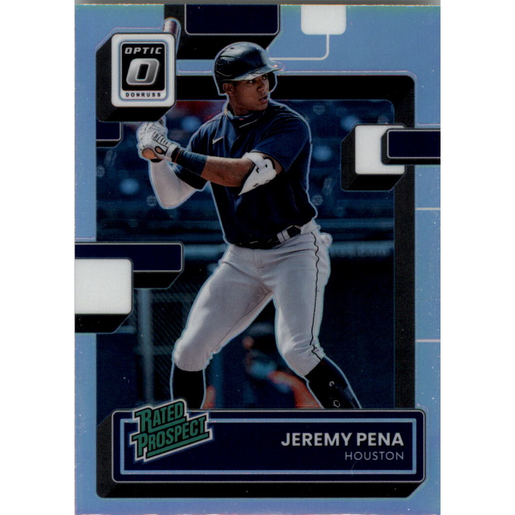 2022 Donruss Optic Rated Prospects Holo #23 Jeremy Pena