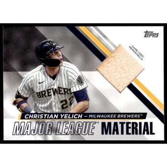 2024 Topps Major League Material #MLMCY Christian Yelich