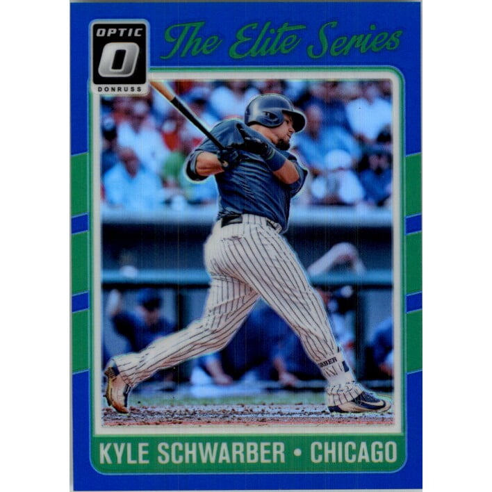 2017 Donruss Optic The Elite Series Blue #ES16 Kyle Schwarber