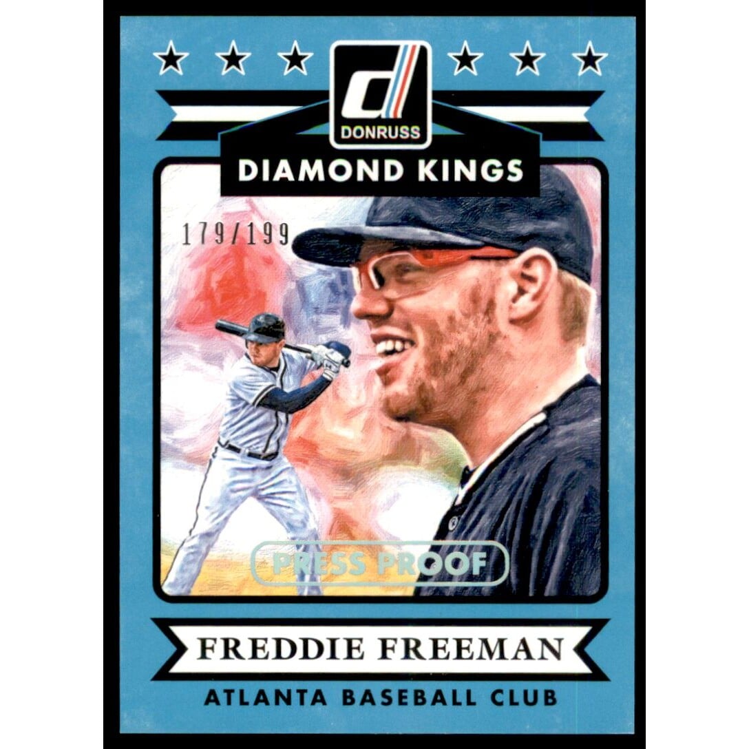2015 Donruss Press Proofs Silver #2 Freddie Freeman DK