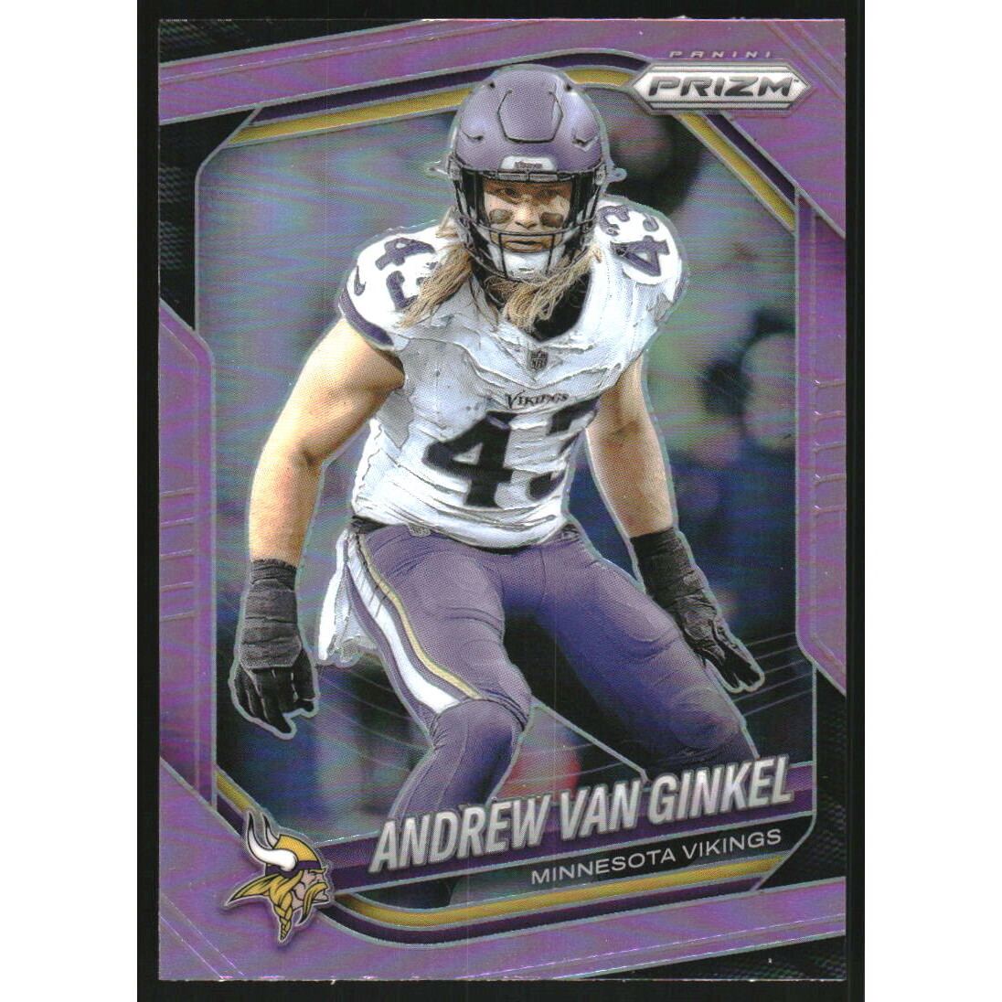 2025 Panini Prizm Prizms Pink #63 Andrew Van Ginkel
