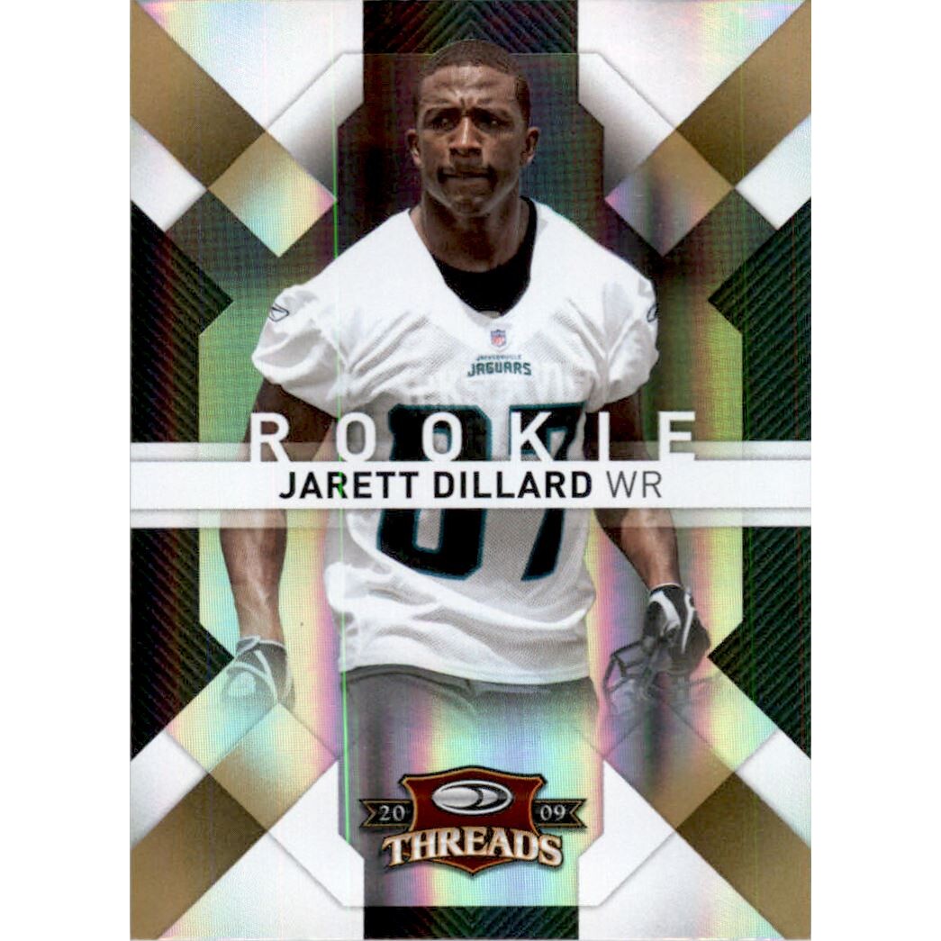 2009 Donruss Threads Gold Holofoil #149 Jarett Dillard 2009 Donruss Threads Gold Holofoil #149 Jarett Dillard