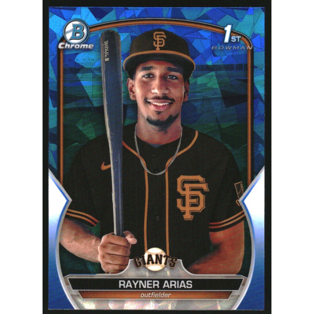 2023 Bowman Chrome Sapphire Prospects #BCP222 Rayner Arias