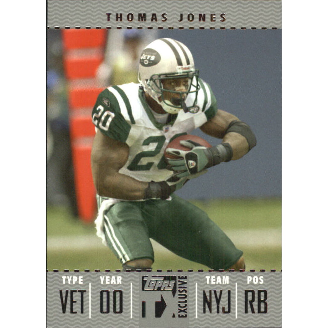 2007 Topps TX Exclusive Silver #31 Thomas Jones