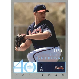 2003 Upper Deck 40-Man Rainbow #403 Kevin Gryboski