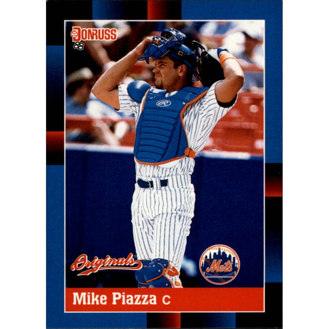 2002 Donruss Originals Aqueous #392 Mike Piazza 88