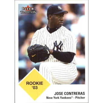 2003 Fleer Tradition Update Glossy #292 Jose Contreras ROO