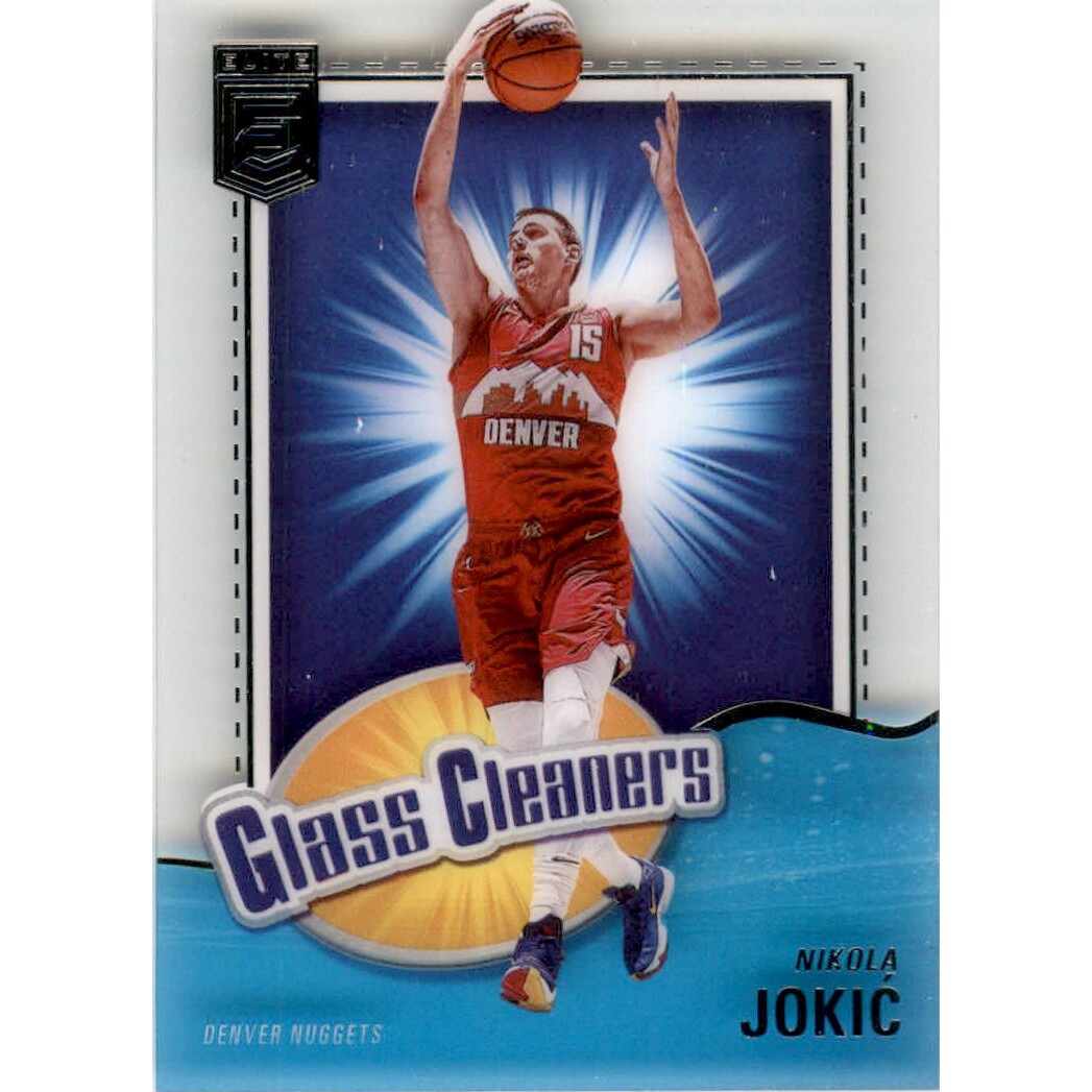 2021-22 Elite Glass Cleaners #3 Nikola Jokic