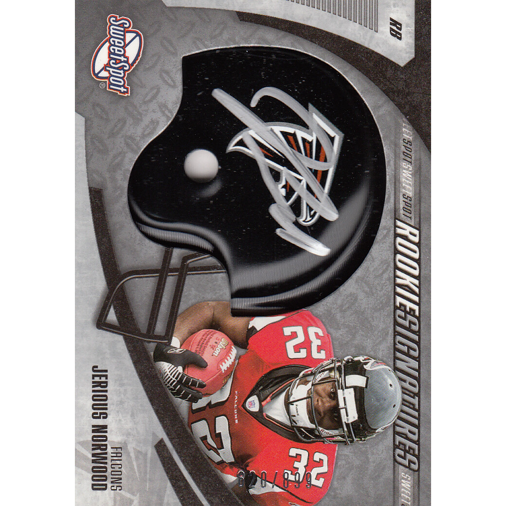 2006 Sweet Spot #227 Jerious Norwood AU/899 RC