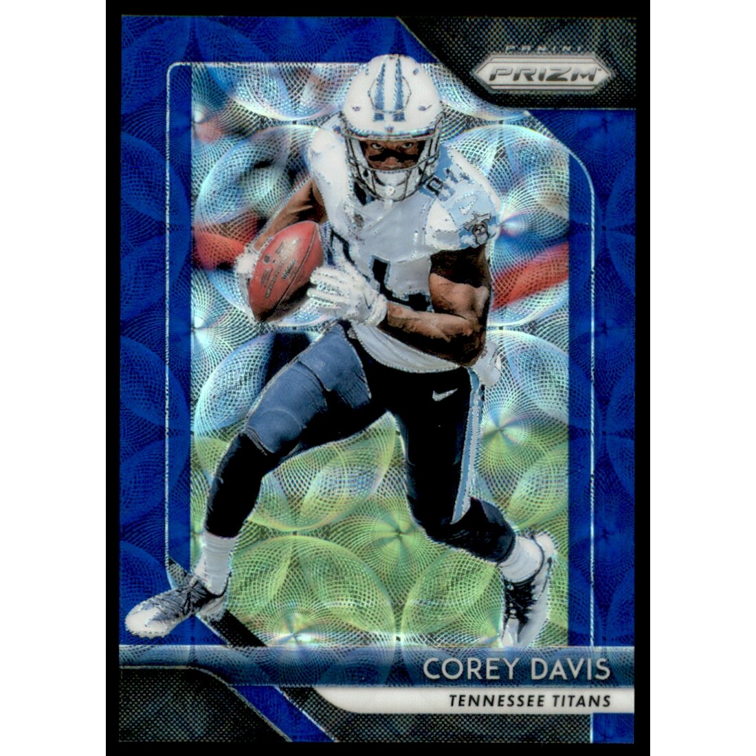 2018 Panini Prizm Prizms Blue Scope #8 Corey Davis