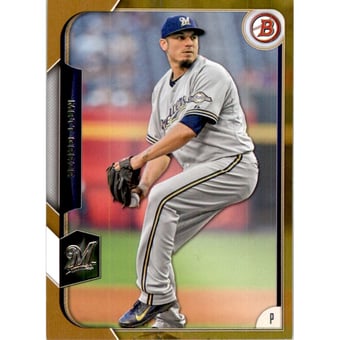 2015 Bowman Gold #89 Matt Garza