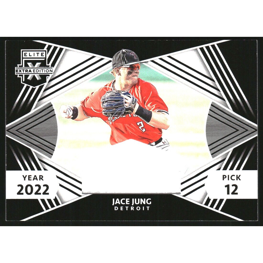 2022 Elite Extra Edition First Round Materials #12 Jace Jung