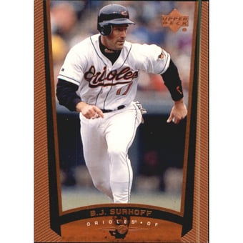 1999 Upper Deck Exclusives Level 1 #318 B.J. Surhoff