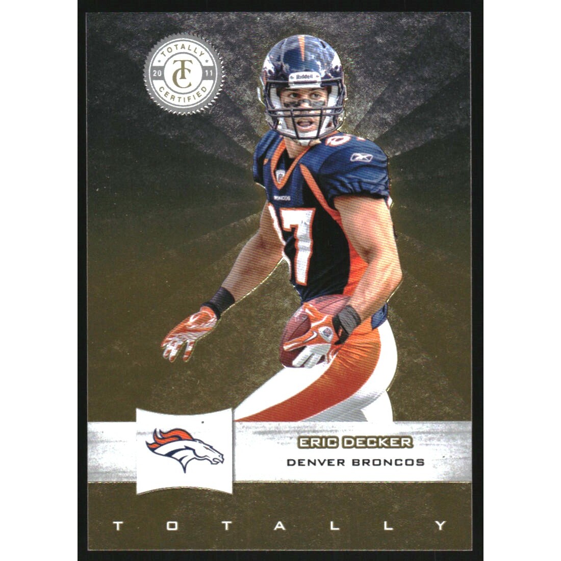 2011 Totally Certified Gold #49 Eric Decker