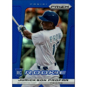 2013 Panini Prizm Prizms Blue #275 Jurickson Profar