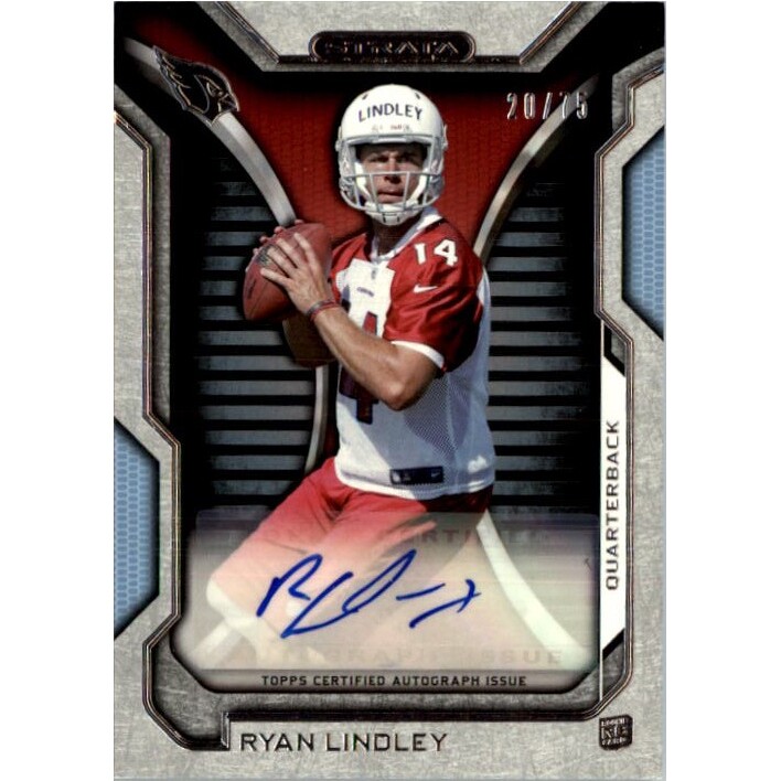 2012 Topps Strata Rookie Autographs Blue #RARL Ryan Lindley